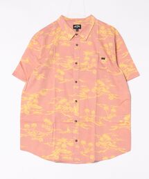 BILLABONG メンズ SUNDAYS SS 半袖シャツ 【2025年夏モデル】/ビラボン総柄半袖シャツ