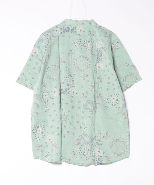 BILLABONG（ビラボン）の「BILLABONG メンズ SUNDAYS SS 半袖シャツ 【2025年夏モデル】/ビラボン総柄半袖シャツ（シャツ/ブラウス・メンズ・モスグリーン/ピンク系その他/アイボリー・MEDIUM/LARGE/X-LARGE）」の4枚目の写真