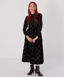 tanakadaisuke | 【tanakadaisuke/タナカダイスケ】palace tiles quilted overalls skirt/スカート(スカート)