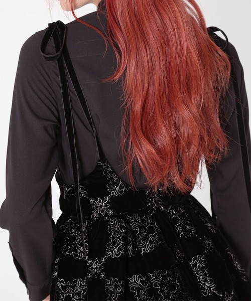 tanakadaisuke（タナカダイスケ）の「【tanakadaisuke/タナカダイスケ】palace tiles quilted overalls skirt/スカート（スカート・レディース・ブラック・FREE）」の20枚目の写真