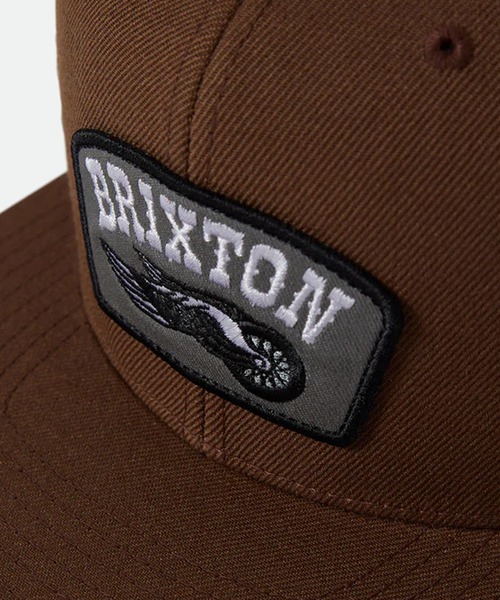 BRIXTON（ブリクストン）の「BRIXTON/ブリクストン ROLLER MP SNPK キャップ メンズ 夏物 夏服（キャップ・メンズ・ブラウン/ブラック・ONE SIZE）」の9枚目の写真