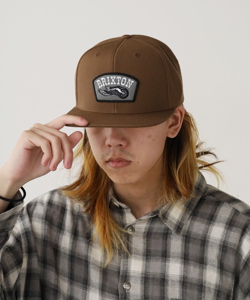 BRIXTON（ブリクストン）の「BRIXTON/ブリクストン ROLLER MP SNPK キャップ メンズ 夏物 夏服（キャップ・メンズ・ブラウン/ブラック・ONE SIZE）」の20枚目の写真