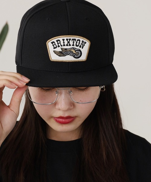 BRIXTON（ブリクストン）の「BRIXTON/ブリクストン ROLLER MP SNPK キャップ メンズ 夏物 夏服（キャップ・メンズ・ブラウン/ブラック・ONE SIZE）」の15枚目の写真