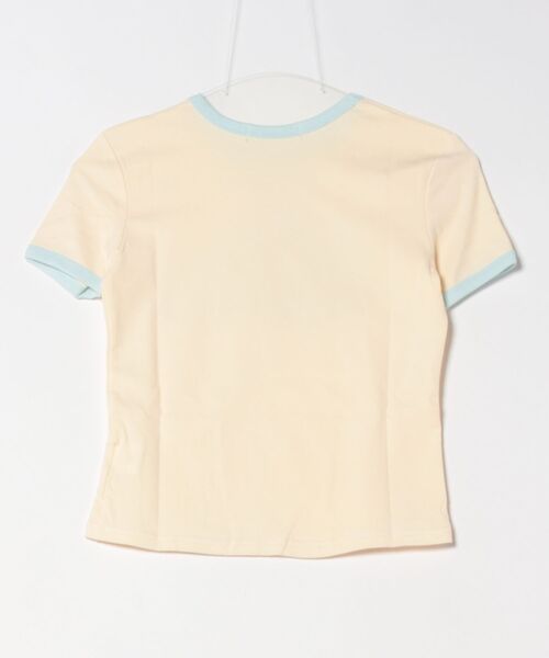 MEMECLE(メメクル)の「【 MEMECLE / メメクル 】アップルリンガーTシャツ(Tシャツ/カットソー・レディース・ホワイト・S/M/L)」の14枚目の写真