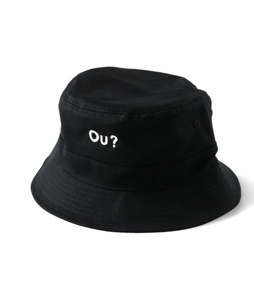 EDWIN（エドウィン）の「【Ou? by EDWIN】Ou?ロゴ刺繍入りハット（ハット・キッズ・ブラック/サックスブルー・M/L）」の9枚目の写真