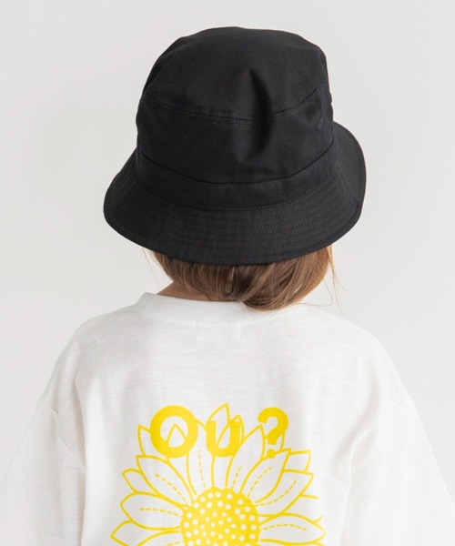 EDWIN（エドウィン）の「【Ou? by EDWIN】Ou?ロゴ刺繍入りハット（ハット・キッズ・ブラック/サックスブルー・M/L）」の12枚目の写真