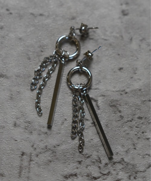 ☆HERO☆　様　ピアス　No.4802 CYGNUS ダイヤモンド ピアス