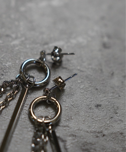 ボール【ピアス】 1004ST ピアス シルバー 8ボール ストリート スケーター メンズ