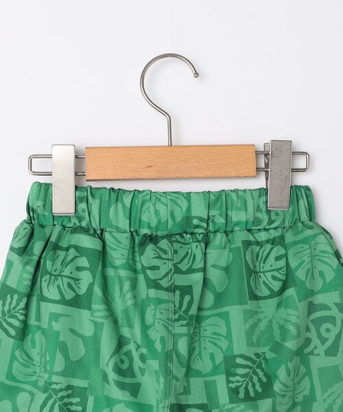 SHIPS（シップス）の「SHIPS KIDS:100～130cm / リーフ スイム ショーツ（水着・キッズ・グリーン・100/110/120/130）」の5枚目の写真