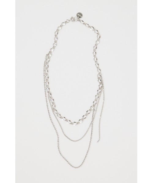 MOUSSY(マウジー)の「【EC・一部店舗限定】MESSY ASYMMETRY ネックレス(ネックレス・レディース・シルバー・FREE)」の6枚目の写真