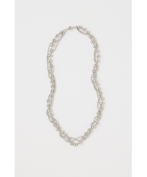 MOUSSY(マウジー)の「【EC・一部店舗限定】MESSY ASYMMETRY ネックレス(ネックレス・レディース・シルバー・FREE)」の7枚目の写真