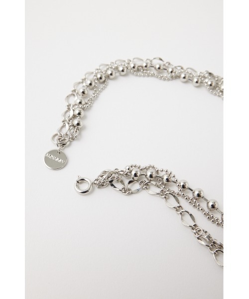 MOUSSY(マウジー)の「【EC・一部店舗限定】MESSY ASYMMETRY ネックレス(ネックレス・レディース・シルバー・FREE)」の9枚目の写真