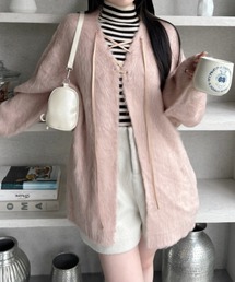 ミッソーニレディースレーストップス♡新品未使用♡① miniministore ニットトップス フロントレースアップ秋服