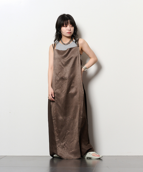 CITYSHOP\"O\" TANAKA 別注 ワンピース O” TANAKA 別注 CAMI LONG DRESS：ワンピース（ワンピース