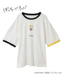 アニメ【ぼっち・ざ・ろっく!】【HUMAN ROBOT】GRAPHIC RINGER TEE(UNISEX)