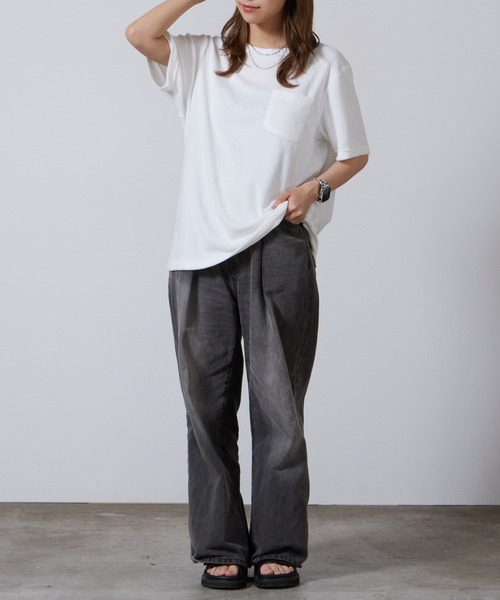 superNova.（スーパーノヴァ）の「superNova./スーパーノヴァ Pile Pocket Tee Tシャツ（Tシャツ/カットソー・メンズ・ホワイト・S）」の10枚目の写真