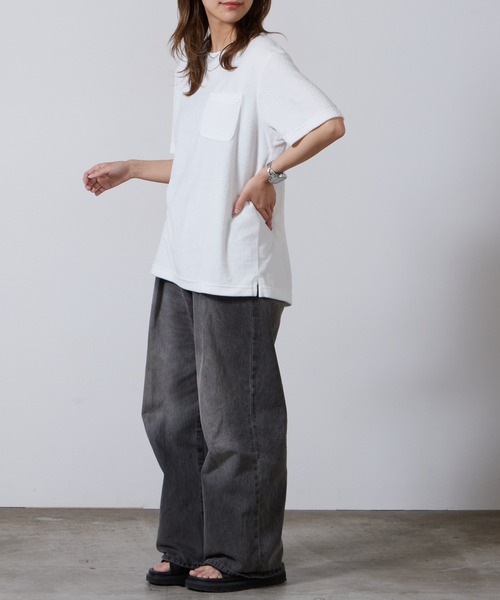 superNova.（スーパーノヴァ）の「superNova./スーパーノヴァ Pile Pocket Tee Tシャツ（Tシャツ/カットソー・メンズ・ホワイト・S）」の11枚目の写真