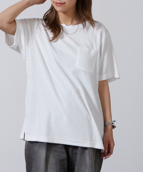 superNova.（スーパーノヴァ）の「superNova./スーパーノヴァ Pile Pocket Tee Tシャツ（Tシャツ/カットソー・メンズ・ホワイト・S）」の9枚目の写真