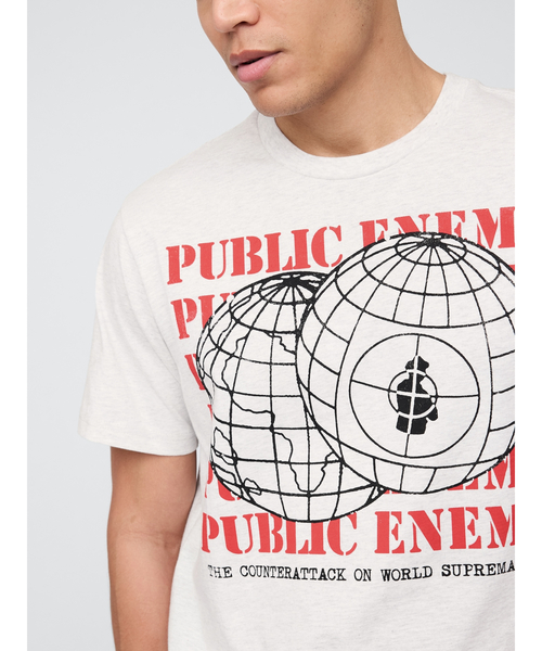 セール】○ パブリック・エネミー リラックス グラフィックTシャツ
