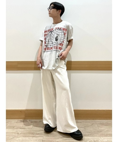 GAP(ギャップ)の「● パブリック・エネミー リラックス グラフィックTシャツ/PUBLIC ENEMY(Tシャツ/カットソー・メンズ・グレー・L/XL/XS/S/M)」の11枚目の写真