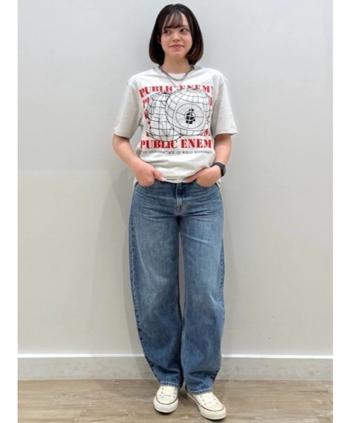 GAP(ギャップ)の「● パブリック・エネミー リラックス グラフィックTシャツ/PUBLIC ENEMY(Tシャツ/カットソー・メンズ・グレー・L/XL/XS/S/M)」の17枚目の写真