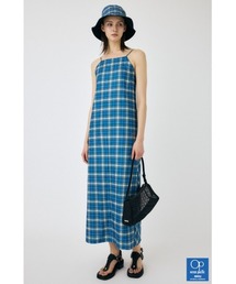 MOUSSY ワンピース　チェック柄 MOUSSY | ASYMMETRY チェックドレス (ワンピース(ロング