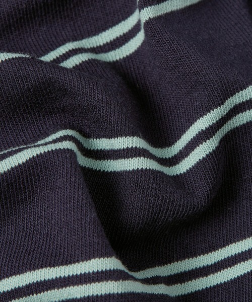 G-STAR(ジースター)の「A-Line Stripe Oversized T-Shirt/Aライン切り替えデザインボーダーオーバーサイズロングスリーブTシャツ(Tシャツ/カットソー・レディース・ストライプ/ブルー系その他・X-SMALL/MEDIUM/SMALL/LARGE)」の14枚目の写真