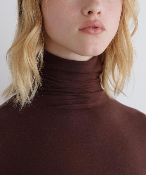 未使用品　ルフィル　シアージャージートップス　ホワイト ◇シアージャージートップス（Tシャツ/カットソー）｜LE PHIL