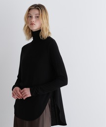 LE PHIL美品⭐️日本製シアージャージートップスタートルニット ◇未使用◇ LE PHIL シアージャージートップス 美色 タートルニット