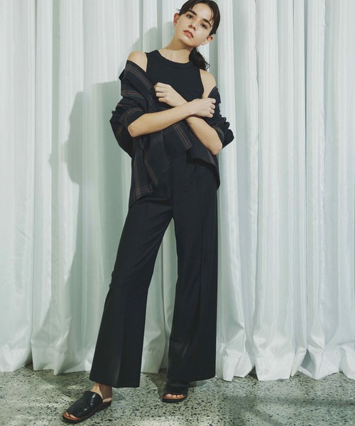 c/est(シーエ)の「c/est/シーエ Lydia ロングスリーブブラウス 秋物 秋服 2026年秋冬(シャツ/ブラウス・レディース・ブラック/キャメル・FREE)」の9枚目の写真