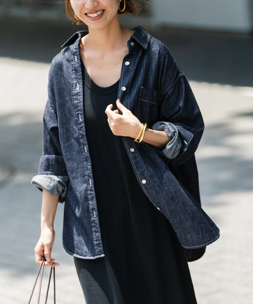 ライトオンスデニムシャツ（シャツ/ブラウス）｜FRAMeWORK（フレーム