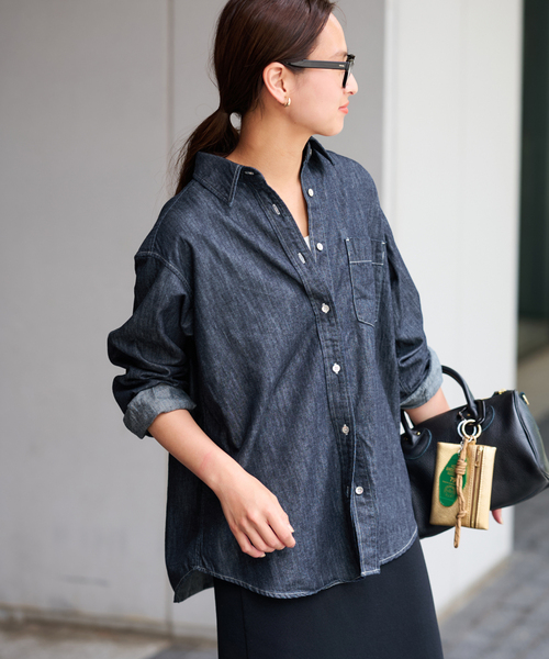 ライトオンスデニムシャツ（シャツ/ブラウス）｜FRAMeWORK