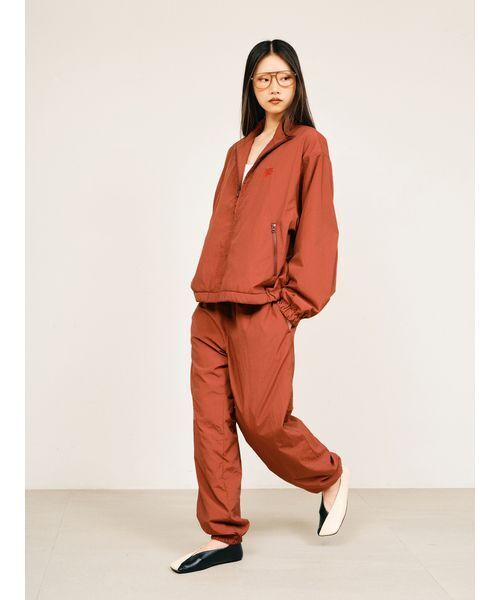 null.(ヌル)の「ナイロンフリースWARMパンツ(その他パンツ・レディース・クリーム/ブラック/ワインレッド・F)」の5枚目の写真