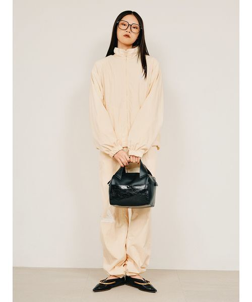 null.(ヌル)の「ナイロンフリースWARMパンツ(その他パンツ・レディース・クリーム/ブラック/ワインレッド・F)」の7枚目の写真