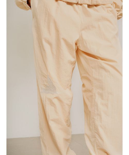 null.(ヌル)の「ナイロンフリースWARMパンツ(その他パンツ・レディース・クリーム/ブラック/ワインレッド・F)」の8枚目の写真