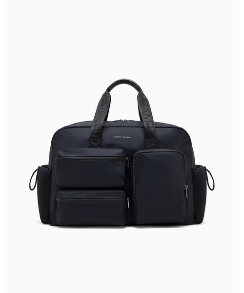 お値下げ！Giorgio Armani ブラックボストンバッグ 2025年最新】Giorgio Armani メンズ ボストンバッグ・旅行用