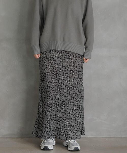 URBAN RESEARCH Sonny Label(アーバンリサーチサニーレーベル)の「『WEB限定』マーガレットナロースカート(スカート・レディース・ホワイト系その他/オレンジ系その他・36/38)」の3枚目の写真