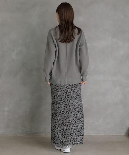URBAN RESEARCH Sonny Label(アーバンリサーチサニーレーベル)の「『WEB限定』マーガレットナロースカート(スカート・レディース・ホワイト系その他/オレンジ系その他・36/38)」の8枚目の写真