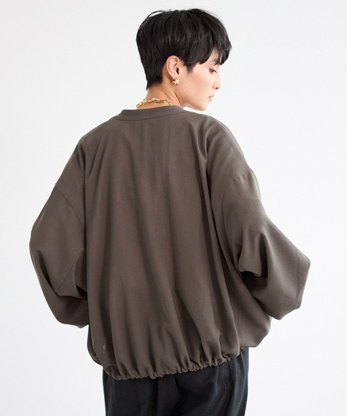 BARNYARDSTORM / ポプリンZIPブルゾン【JAPAN FABRIC】ハンド