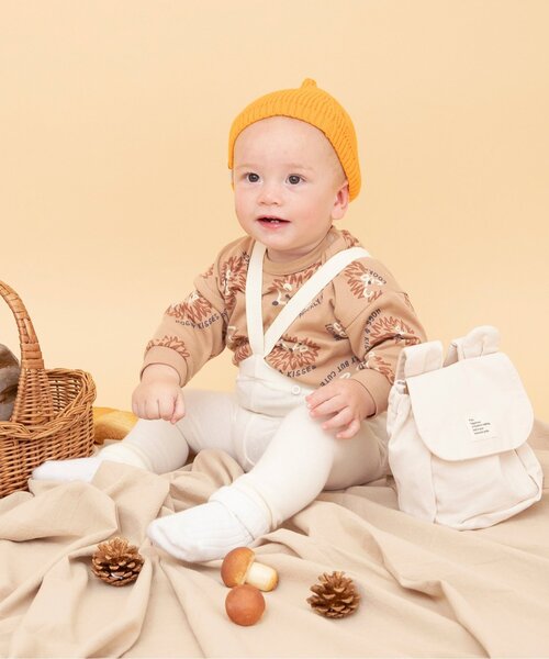 BREEZE（ブリーズ）の「【Bpop】とんがりニット帽（その他ベビー用品・キッズ・アイボリー/その他2/イエロー/レッド・46/48）」の5枚目の写真