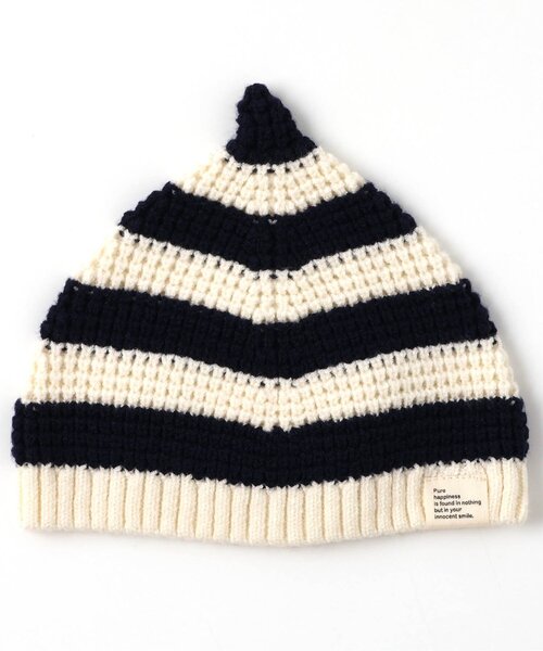 BREEZE（ブリーズ）の「【Bpop】とんがりニット帽（その他ベビー用品・キッズ・アイボリー/その他2/イエロー/レッド・46/48）」の7枚目の写真