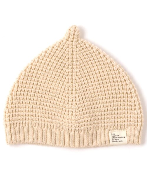 BREEZE（ブリーズ）の「【Bpop】とんがりニット帽（その他ベビー用品・キッズ・アイボリー/その他2/イエロー/レッド・46/48）」の8枚目の写真