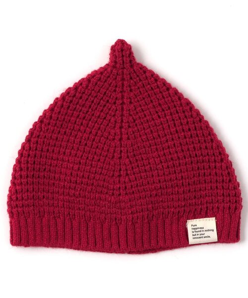 BREEZE（ブリーズ）の「【Bpop】とんがりニット帽（その他ベビー用品・キッズ・アイボリー/その他2/イエロー/レッド・46/48）」の9枚目の写真