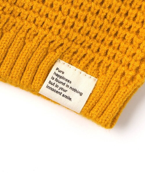 BREEZE（ブリーズ）の「【Bpop】とんがりニット帽（その他ベビー用品・キッズ・アイボリー/その他2/イエロー/レッド・46/48）」の13枚目の写真