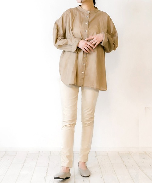 MARAI(マーライ)の「オールラバーストレッチスキニーパンツ(その他パンツ・レディース・ベージュ/ブラック/チャコールグレー/カーキ/オフホワイト/ベージュ系その他・4L/L/LL/M/3L)」の2枚目の写真