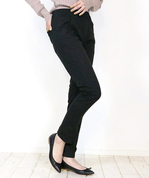 MARAI(マーライ)の「オールラバーストレッチスキニーパンツ(その他パンツ・レディース・ベージュ/ブラック/チャコールグレー/カーキ/オフホワイト/ベージュ系その他・4L/L/LL/M/3L)」の15枚目の写真