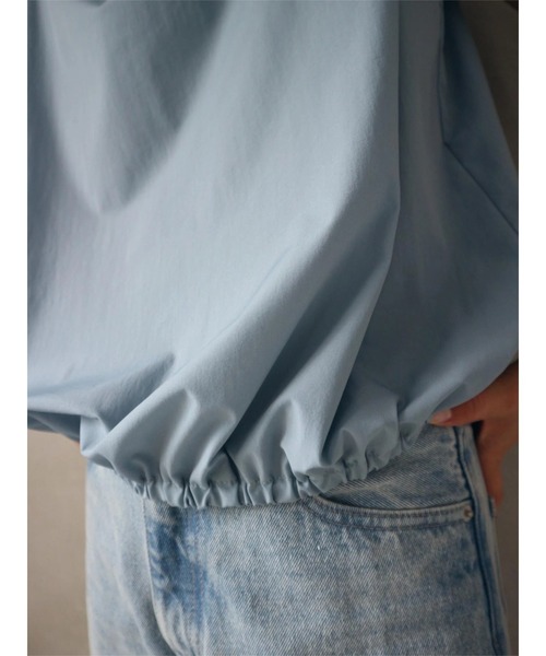 TRUNC（トランクエイティーエイト）の「Ice Touch Balloon Tops（Tシャツ/カットソー・レディース・ブルー/ブラック/ベージュ・FREE）」の16枚目の写真