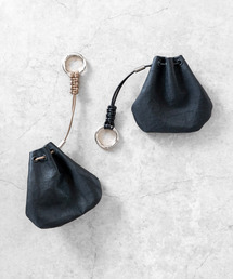 SENTI（センティ）の「SENTI センティ / Dyneema(R) Leather KEY RING 超軽量ダイニーマレザー巾着キーリング / 3029（キーケース/キーアクセサリー）」