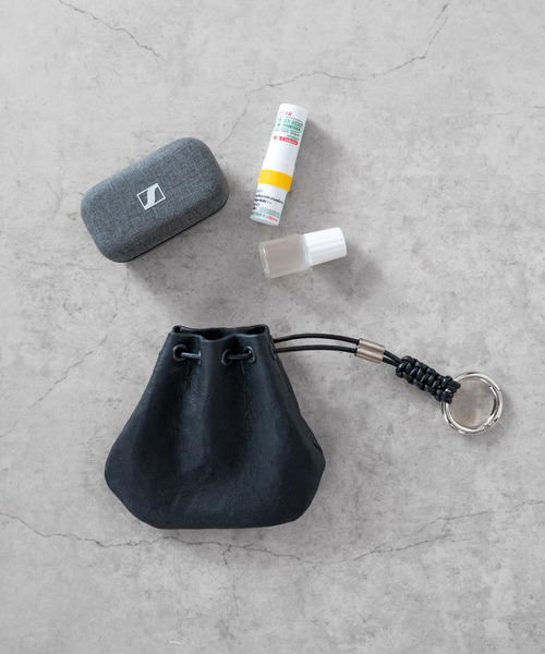 SENTI センティ / Dyneema(R) Leather KEY RING 超軽量ダイニーマ