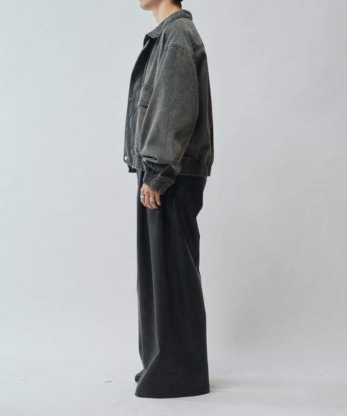 Lui's(ルイス)の「【SURJENT】 シンセティックレザーワイドストレートパンツ(その他パンツ・メンズ・ブラック/ブラウン・2/1)」の8枚目の写真